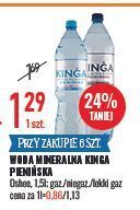 E.Leclerc Woda gazowana kinga pienińska oferta
