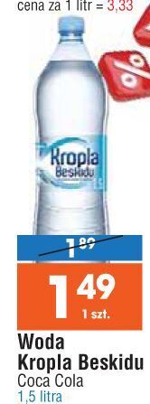 E.Leclerc Woda niegazowana kropla beskidu oferta
