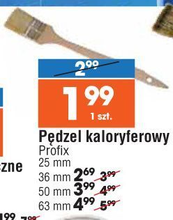 E.Leclerc Pędzel kaloryferowy 25 mm profix oferta