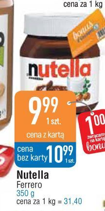 E.Leclerc Krem czekoladowo-orzechowy nutella oferta