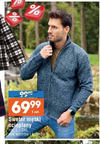E.Leclerc Sweter męski l-3xl oferta