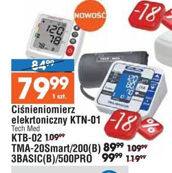 E.Leclerc Ciśnieniomierz naramienny tma-500 pro tech-med oferta