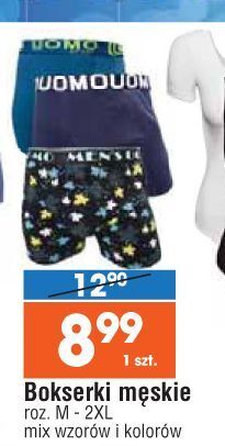 E.Leclerc Bokserki męskie rozm. m-2xl oferta