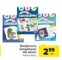 Carrefour Market Łamigłówki świąteczne oferta