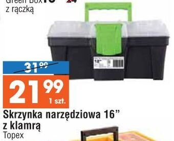 E.Leclerc Skrzynka narzędziowa 16" topex oferta