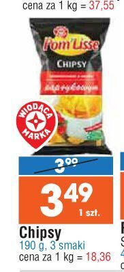 E.Leclerc Chipsy paprykowe wiodąca marka pom lisse oferta