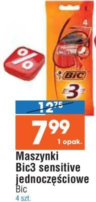 E.Leclerc Maszynka do golenia bic 3 sensitive oferta