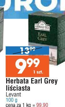 E.Leclerc Herbata liściasta ahmad tea london earl grey oferta