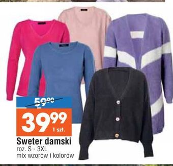 E.Leclerc Sweter damski s-3xl oferta