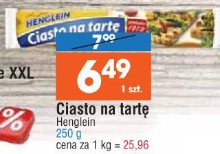 E.Leclerc Ciasto na tartę henglein oferta