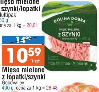 E.Leclerc Mięso mielone z łopatki wieprzowej dolina dobra oferta