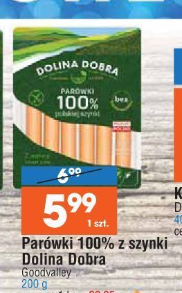 E.Leclerc Parówki 100 % z szynki dolina dobra oferta