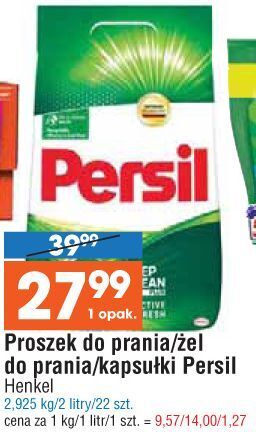 E.Leclerc Proszek do prania deep clean persil regular oferta