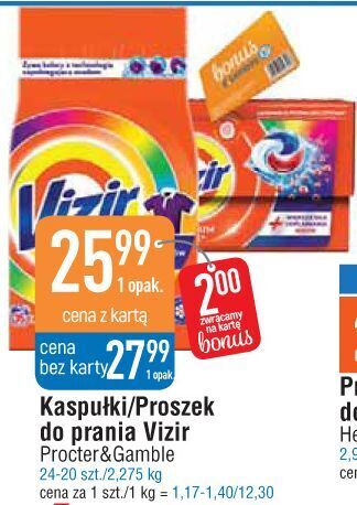 E.Leclerc Proszek do prania kolor vizir aqua puder oferta