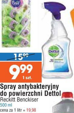 E.Leclerc Spray o zapachu antybakteryjny dettol oferta