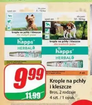 Dino Krople przeciw pchłom i kleszczom 10-20 kg oferta