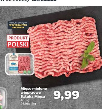 Netto Mięso mielone wieprzowe sztuka mięsa oferta