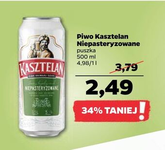 Netto Piwo kasztelan niepasteryzowane oferta