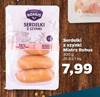 Netto Serdelki z szynki mistrz rohus oferta