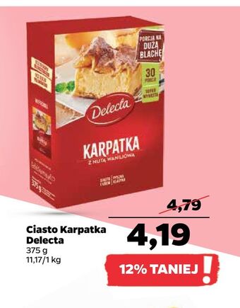 Netto Ciasto karpatka delecta oferta