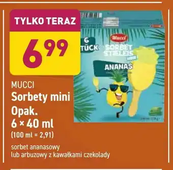 ALDI Sorbety mini oferta