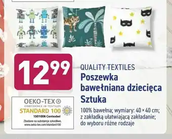 ALDI Poszewka bawełniana dziecięca oferta