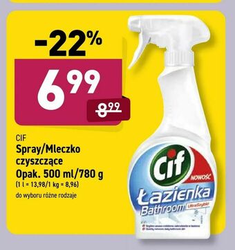 ALDI Spray/Mleczko czyszczące oferta