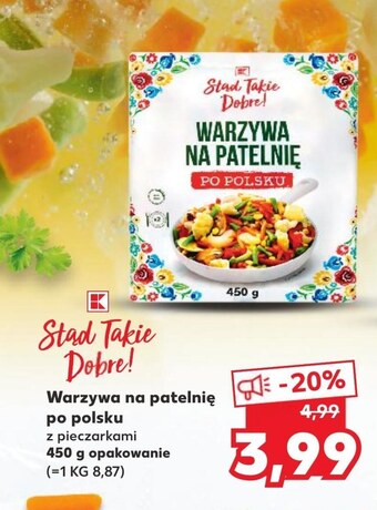 Kaufland Warzywa na patelnie stąd takie dobre oferta