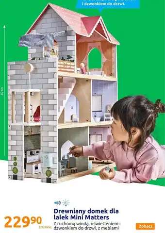 Action Domek dla lalek mini matters oferta