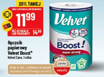 Polomarket Velvet boost ręcznik papierowy oferta