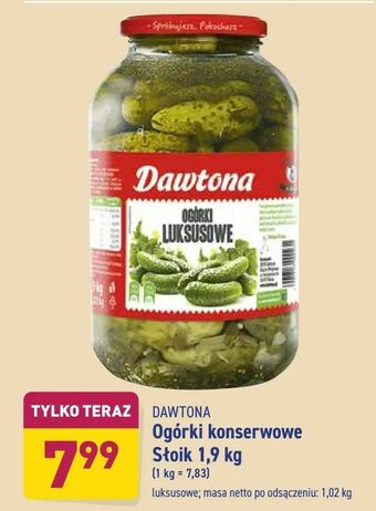ALDI Ogórki konserwowe oferta