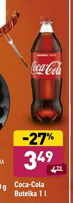 ALDI Coca-Cola Butelka 1 l oferta