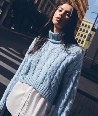 Sweter damski bershka
