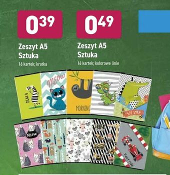 ALDI Zeszyt A5 oferta