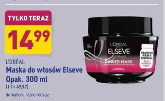 ALDI Maska do włosów Elseve oferta