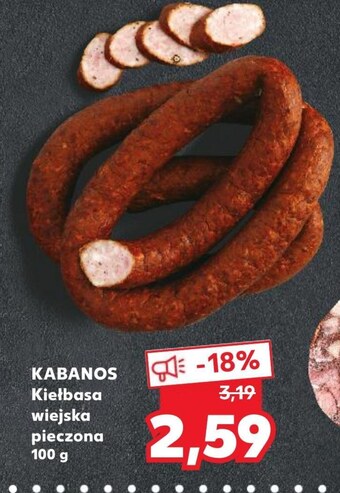 Kaufland Kiełbasa kabanos oferta