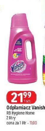 E.Leclerc Odplamiacz w płynie vanish oxi action oferta