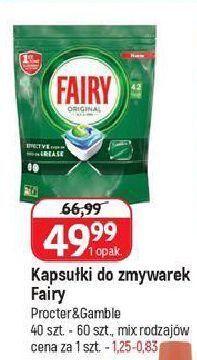 E.Leclerc Tabletki do zmywarek regular fairy all in 1 oferta