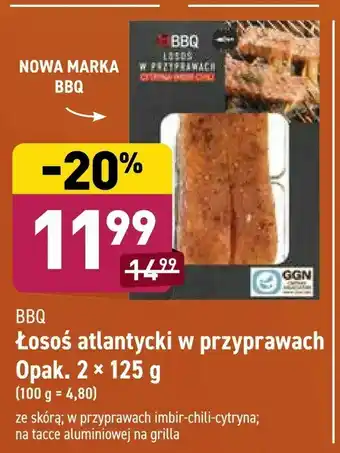 ALDI Łosoś atlantycki w przyprawach oferta