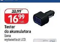 E.Leclerc Tester do akumulatora z wyświetlaczem led sena oferta