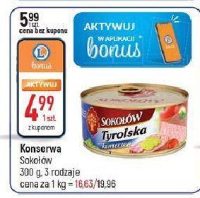 E.Leclerc Konserwa tyrolska sokołów oferta