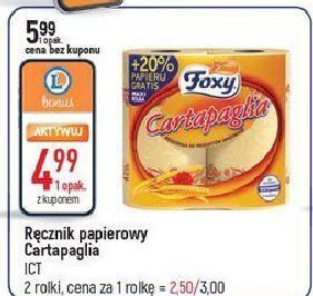 E.Leclerc Ręcznik kuchenny foxy cartapaglia oferta