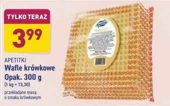 ALDI Wafle krówkowe oferta