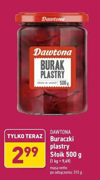 Buraczki plastry