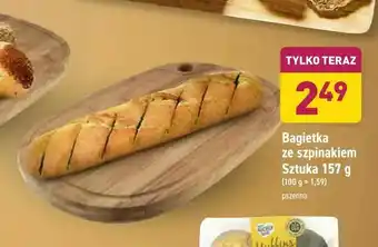 ALDI Bagietka ze szpinakiem oferta