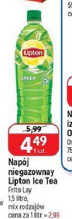 E.Leclerc Herbata mrożona classic lipton green ice tea oferta