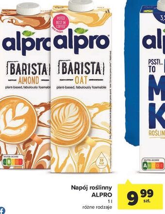 Carrefour Napój migdałowy barista alpro oferta