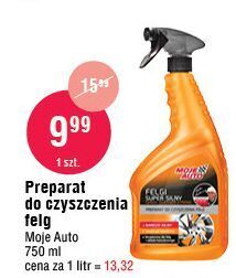 E.Leclerc Preparat do mycia felg "krwawe koło" moje auto oferta