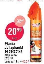 E.Leclerc Pianka do czyszczenia tapicerki ze szczotką moje auto oferta