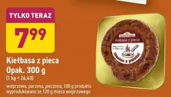 ALDI Kiełbasa z pieca oferta